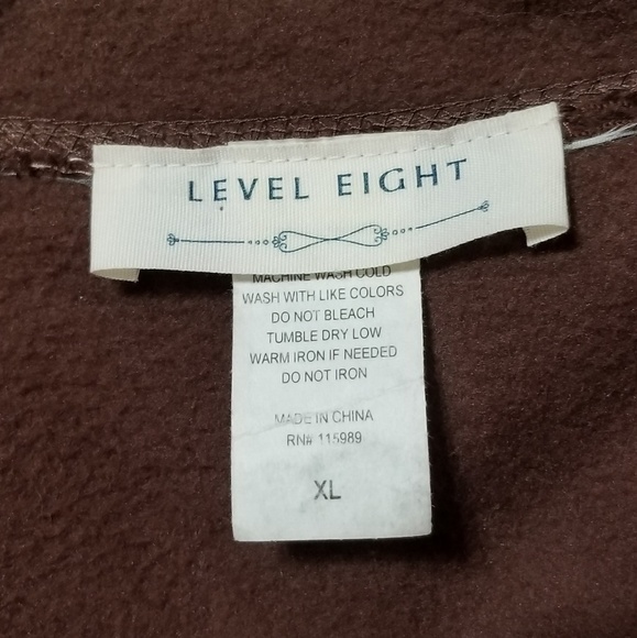 NWOT Fleece Sweater Jacket - Picture 8 of 8